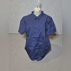 MAGCOMSEN Men’s Fishing Shirt – Midnight Blue, Size M NWT